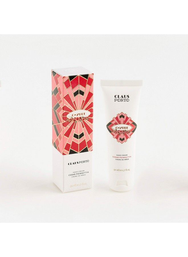 Claus Porto Chypre Hand Cream Cedar Poinsettia 1.7 Fl Oz - Image 3