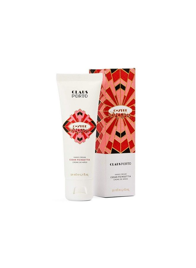 Claus Porto Chypre Hand Cream Cedar Poinsettia 1.7 Fl Oz - Image 2