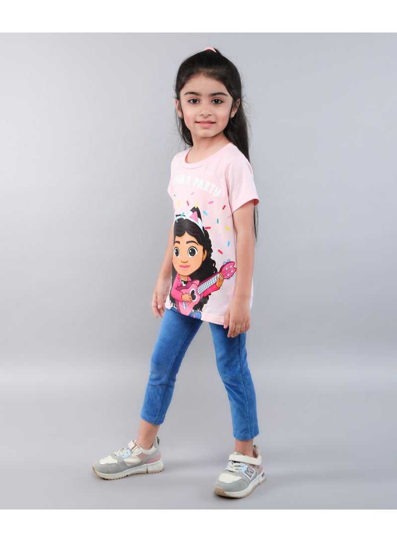 غابيز دول هاوس بيت الدمية غابي - تي شيرت للبنات - Image 3