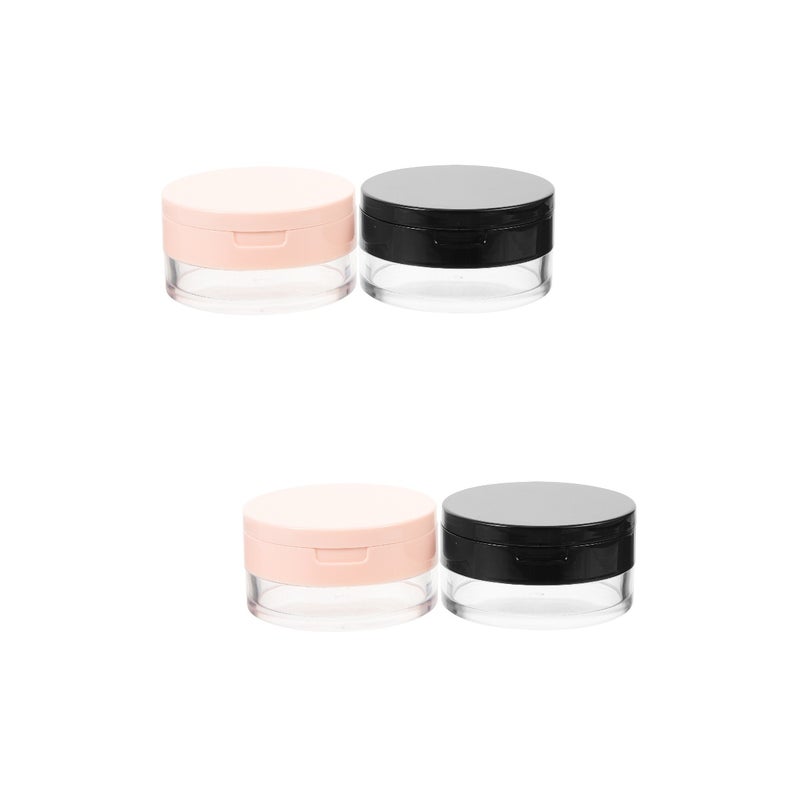 4 pcs Loose Powder Boxes Body Powder Containers Refillable Powder Boxes Empty Powder Boxes(20g) - Image 1