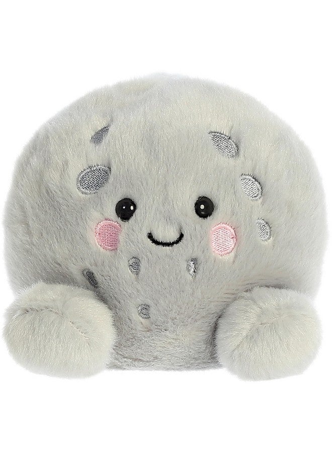 AURORA ® Adorable Palm Pals™ Celene Moon™ Stuffed Animal - Pocket-Sized Play - Collectable Fun - Gray 5 Inches - Image 1