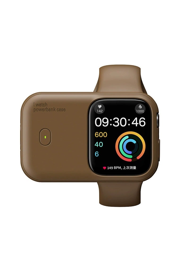 general Portable 1200mAh Power Bank for Apple Watch Ultra 44/45/46 mm Magnetic Wireless Charger Fast Charging, Overheat Protection & Smart Power Management