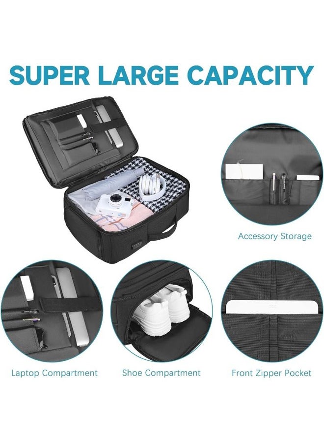 مينيلي Meinaili 40L Large Backpack Flight Waterproof Business Luggage Large Backpack Fits 17.3 Inch Laptop - Image 5