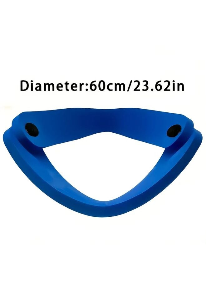 Blue Large Water Lounger 3 in 1 Floating Pool Chair for Adults Durable Outdoor - Image 1