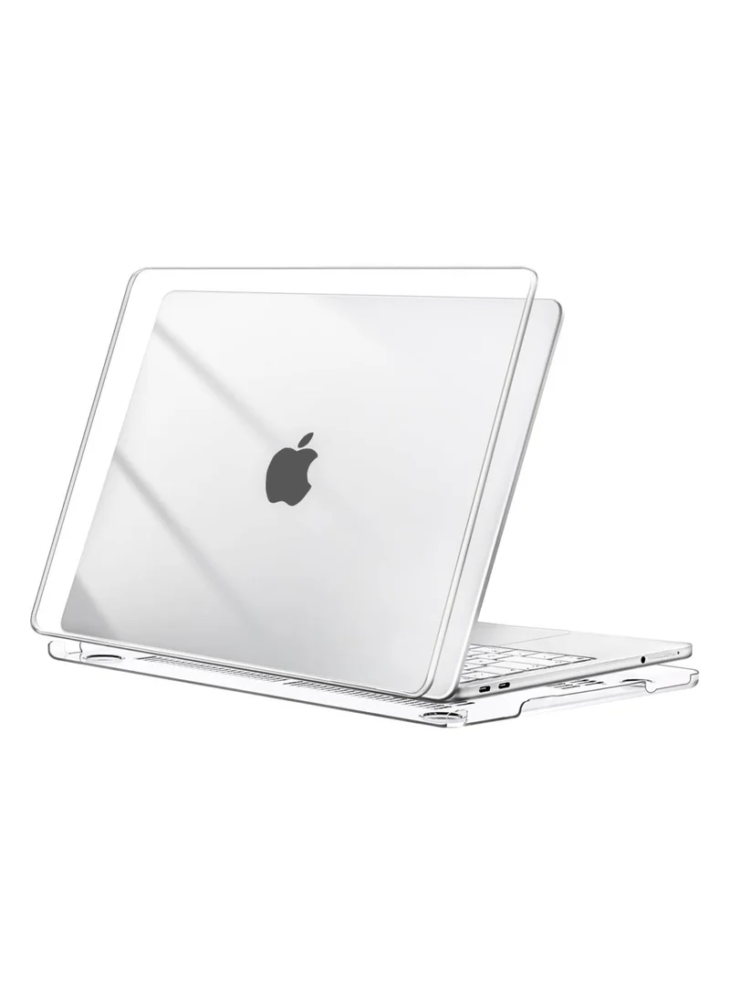 بلو بيك غطاء BluePeak الشفاف تماماً لجهاز MacBook Neo مقاس 13 بوصة؛ غطاء صلب سهل التركيب يتميز بمقاومة التشقق والخدش، ويقلل من آثار بصمات الأصابع والبقع.
