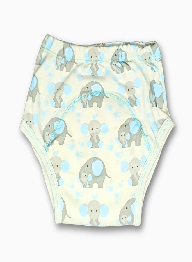 Kindermum® Cotton Pull-Up Padded Underwear - Set of 2 | Reusable Potty Training Pants for Toddlers | XL (14-17 kg, 24-36 Months) | Multicolour - Image 2