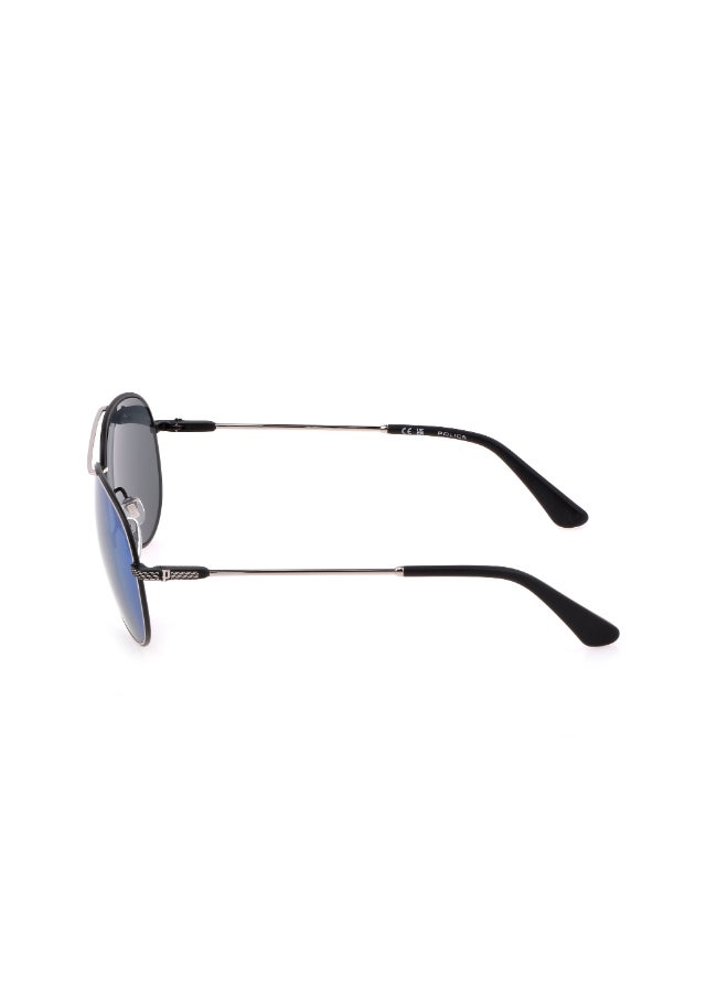 POLICE Full Rim AVIATOR Sunglasses SPLL1159K07B - Image 3
