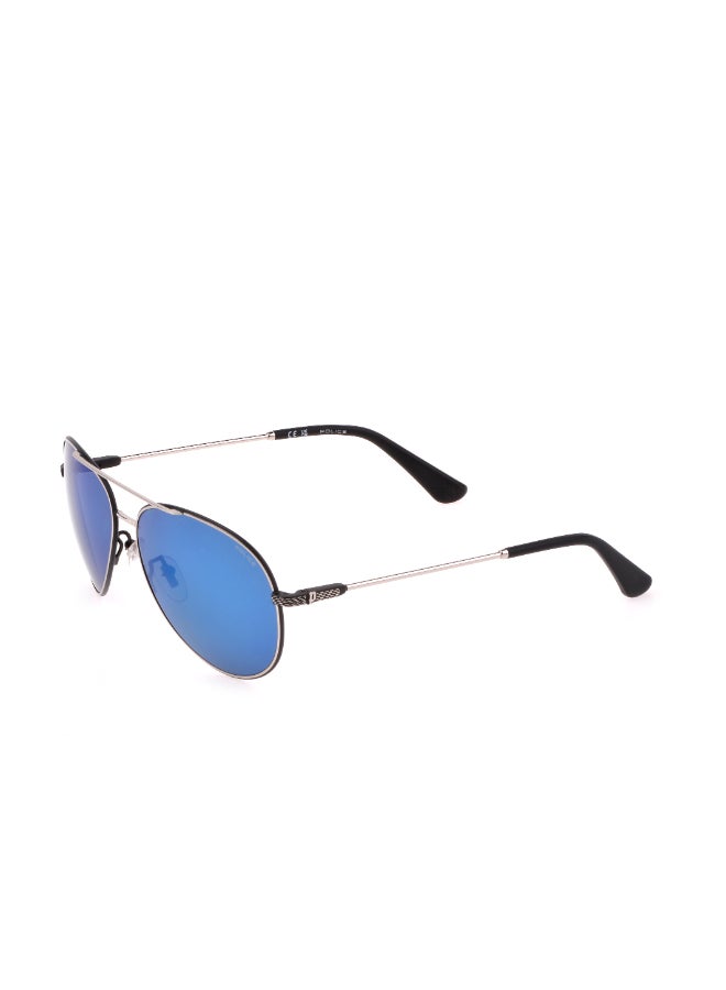 POLICE Full Rim AVIATOR Sunglasses SPLL1159K07B - Image 2