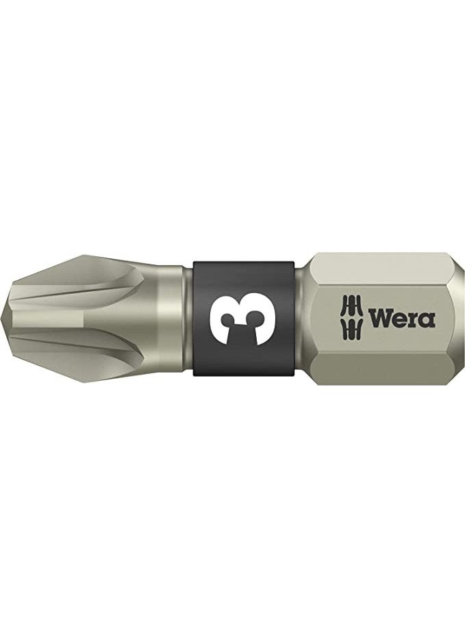 Wera 3855/1 Ts Pz 3 x 25 mm Torsion Star Bit 
