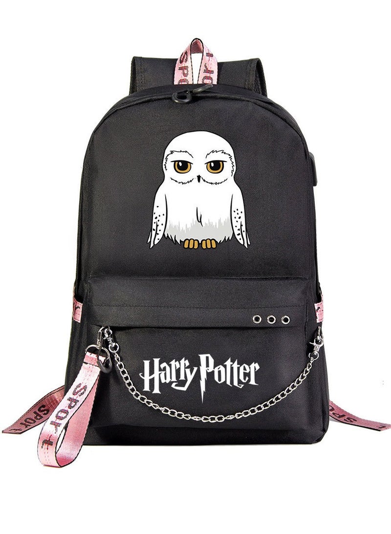 Harry Potter Cartoon Printed Backpack