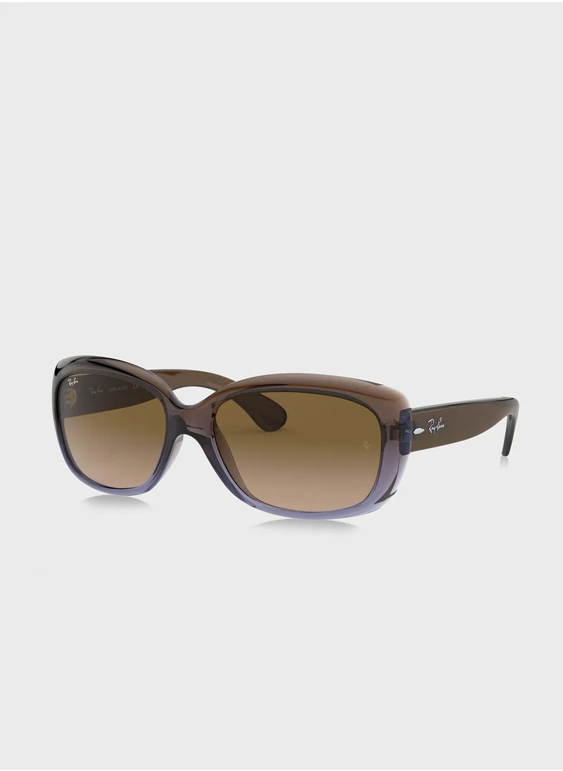 Ray-Ban 0Rb4101 Oversized Sunglasses