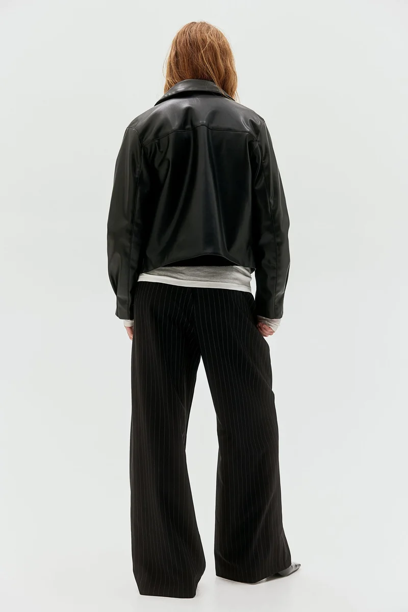 اتش اند ام Twill drawstring trousers