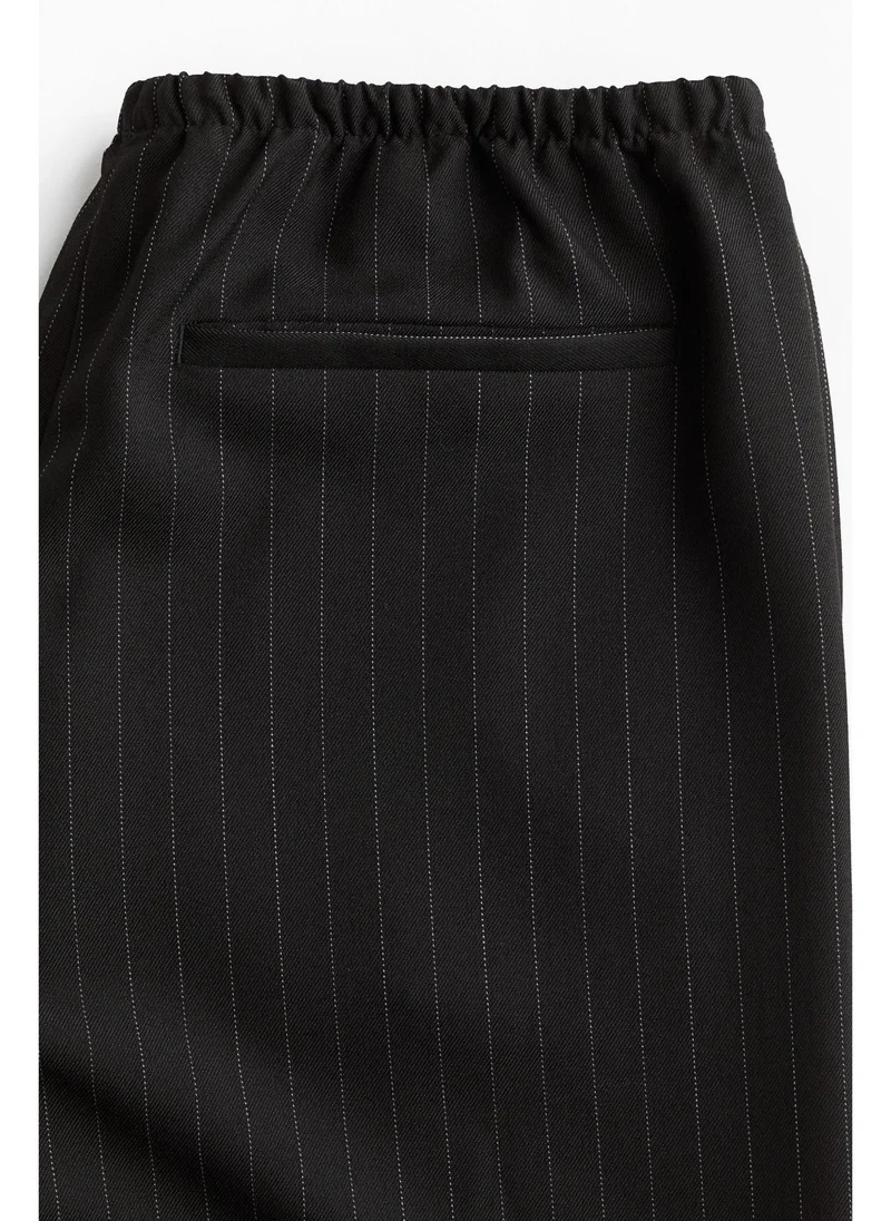 H&M Twill drawstring trousers