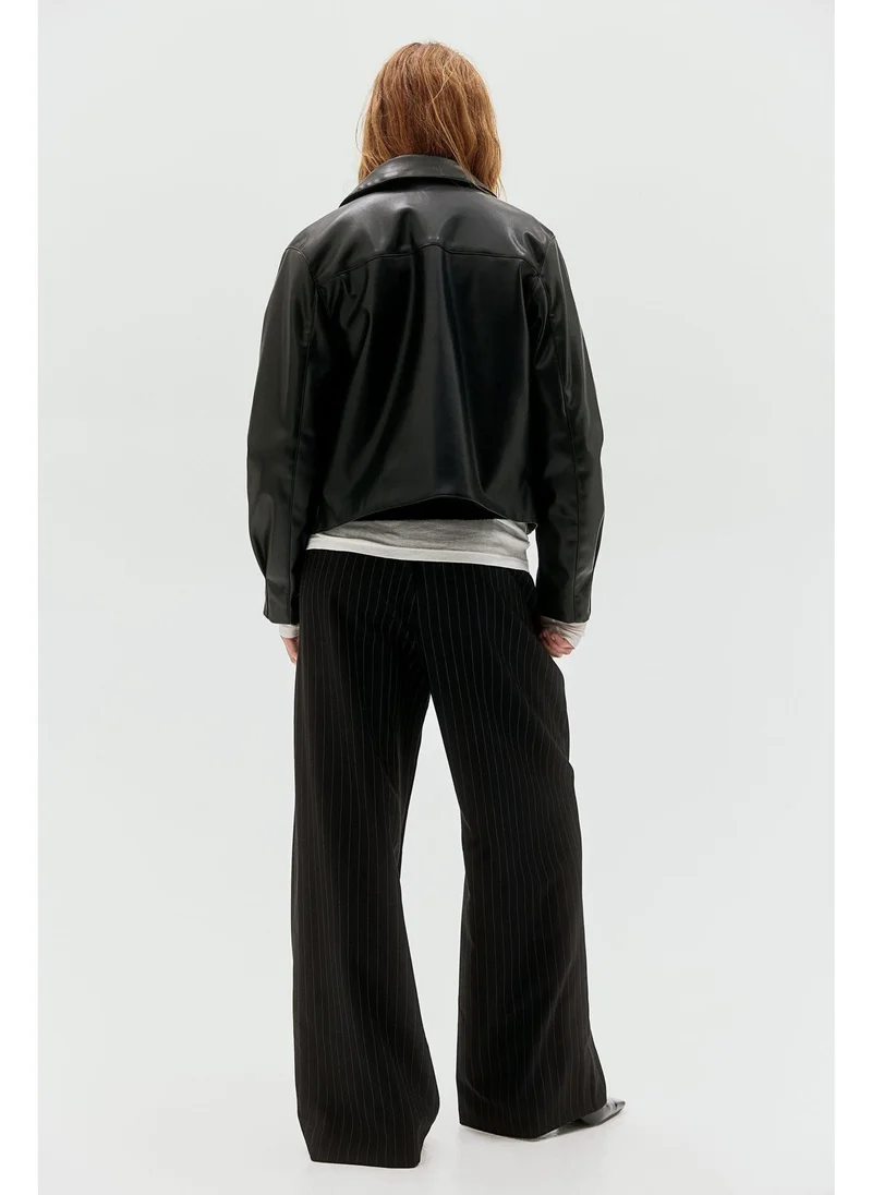 H&M Twill drawstring trousers