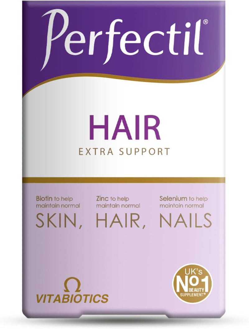 Perfectil Vitabiotics Multivitamin  Hair Growth and Thickening Formula  Supports Thicker Healthy Hair  Vitamin D E Collagen Biotin and More - Image 1