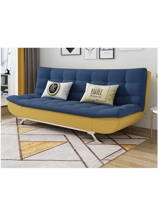 Convertible Comfort Sofa Beds for Any Room Effortless Style Multi-Functional Furniture (Midnight Blue)