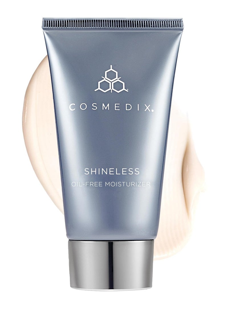 CosMedix COSMEDIX Shineless Oil-Free Face Moisturizer for Women & Men - Hydrating Face Cream with Vitamin B3 for Oily & Blemish-Prone Skin - Daily Facial Skin Care for Firmer, Smoother & Radiant Glow  - Image 1