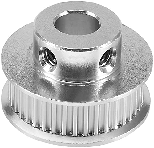3DINNOVATIONS GT2 Timing Belt Pulley 30 Teeth Bore 8mm, Aluminum Synchronous Wheel for 3D Printer 6mm Width Timing Belt (Pack of 1pc; 30T-8mm) - Image 1