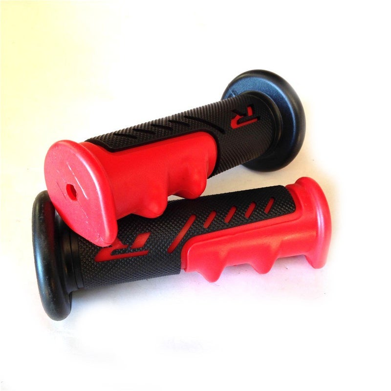 XKMTR Engraved Gel Style H Grips RED ATV Quad Compatible with Polaris SEADOO BOMBARDIER Jet SKI Foreman Recon Rincon Brute Force Prairie ATV Bruin Grizzly B017QVAB6I - Image 4