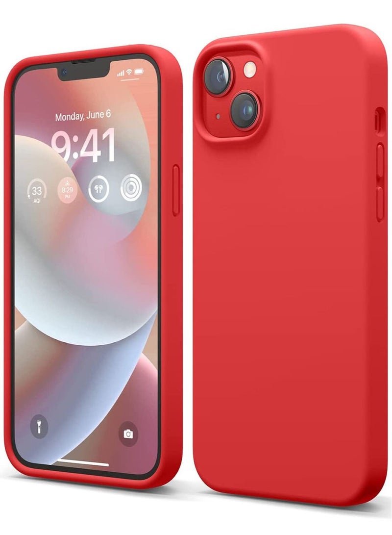 Elago Silicone Case Cover for iPhone 14 Plus - Red