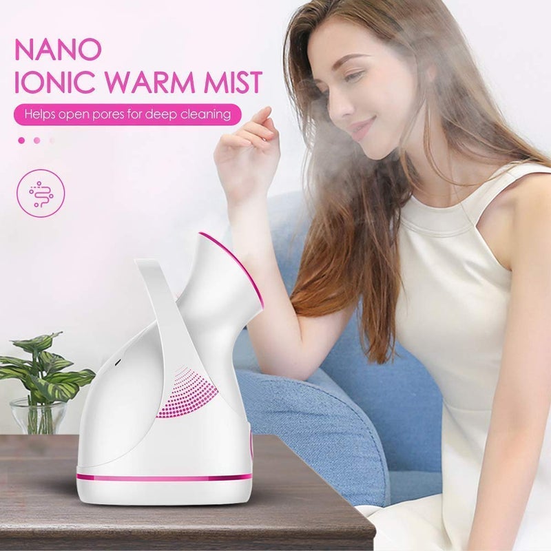 ARLICODECK Nano Facial Steamer Medical Steam Inhaler Vaporizer with NanoIonic Technology UV Sterilization Steamer For Facial And Cold And Cough Steam Machine For Face - Image 5