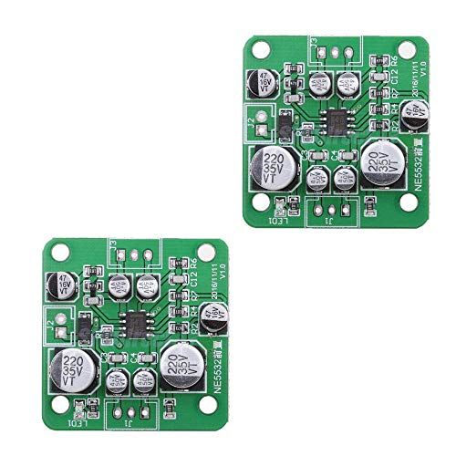 Ximimark 2Pcs NE5532 PCB Sound Magnifier Board Preamplifier Audio Amplifier Module 4558 LM833 LT1057 AD827 OPA2604 - Image 1