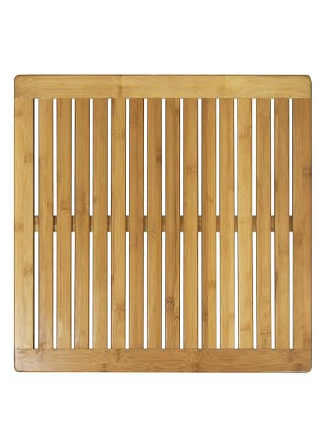 Oceanstar Bamboo Floor and Shower Mat - Image 5