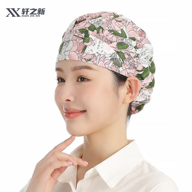 Chef Hat Catering Cooking Kitchen Anti-Oil Smoke Hat Cooking Canteen Home Work Hat Factory Dust-Proof Headgear - Image 1
