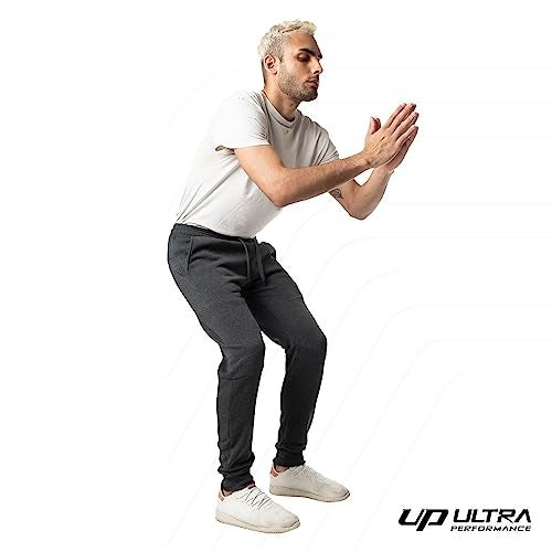 Ultra Performance سروال رياضي فليس بتقنية عالية الأداء 3 عبوات للرجال، بنطلونات رياضية للرجال مع جيوب بسحاب - Image 3