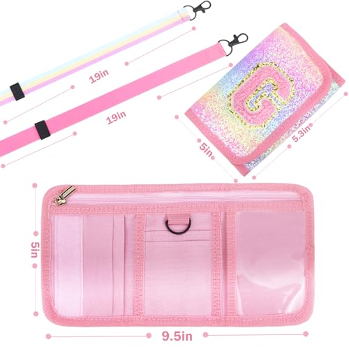 Luchike kids wallet for Little Girls - Girls wallet with Coin Pocket,Toddler Wallet for Girls with Magic Sticker,Teen Girl Wallet for Gifts H, Pink - Image 5