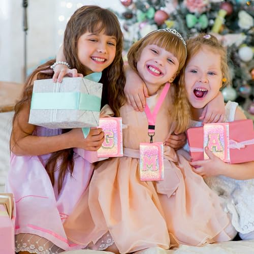 Luchike kids wallet for Little Girls - Girls wallet with Coin Pocket,Toddler Wallet for Girls with Magic Sticker,Teen Girl Wallet for Gifts H, Pink - Image 2