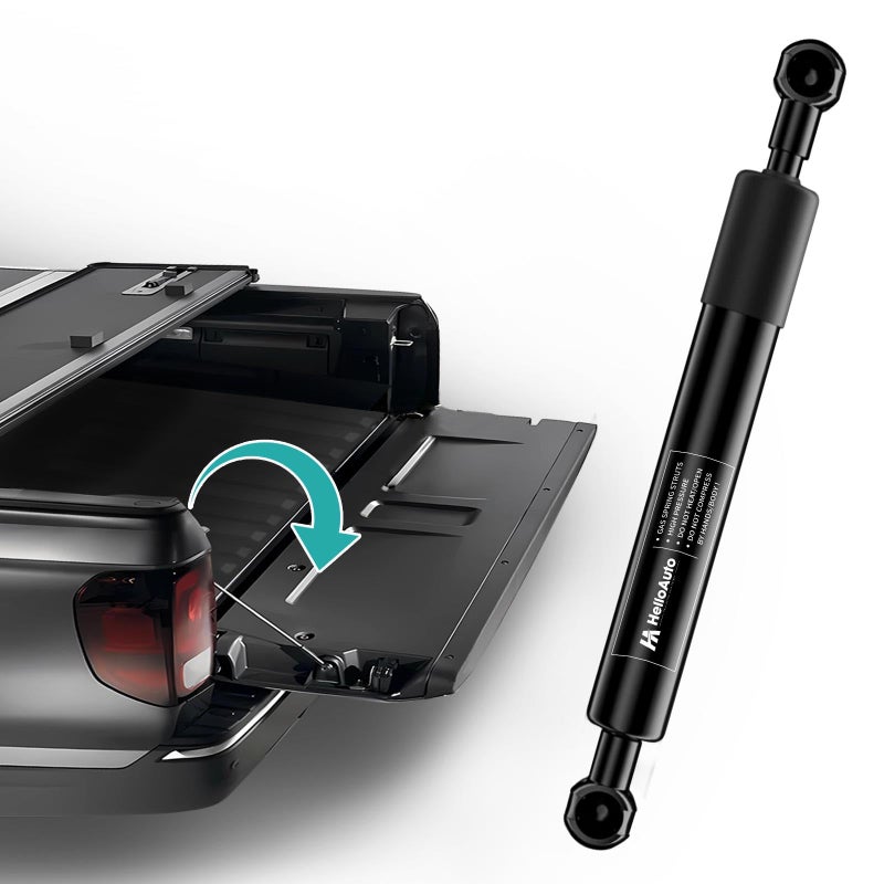 HelloAuto Truck Tailgate Assist for Ford F250 F350 F450 20172024 Super Duty Tailgate Shock Damper Accessories for 43205 Slow Drop Tailgateblack Pack of 1