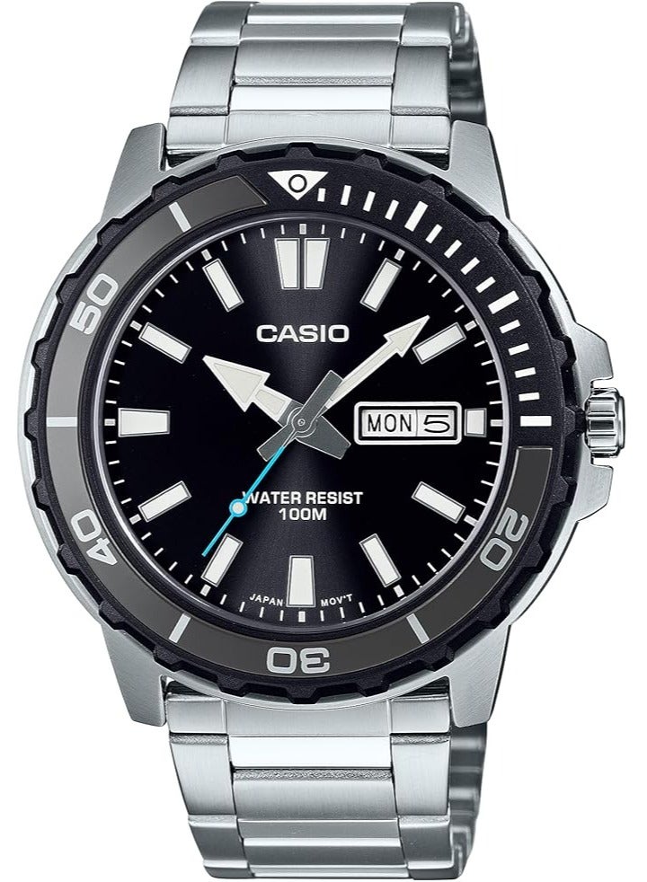 Casio MTD-125D-1A3VDF Watch For Mens Black