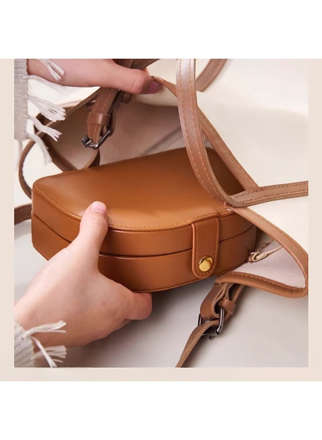 Korean-Style Jewelry Storage Box – Multi-Layer, Large Capacity Organizer for Rings, Earrings & Accessories – Perfect for Travel - Image 2