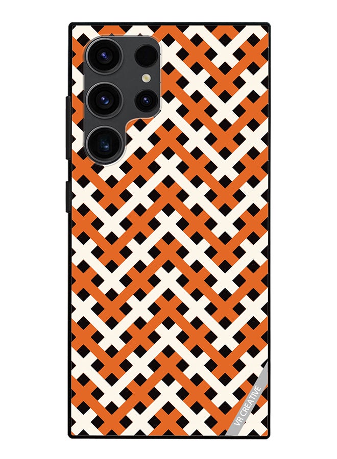 VR CREATIVE Protective Case Cover For Samsung Galaxy S24 Ultra Texture Design Multicolour - Image 1
