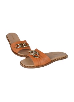 CARRANO Carrano Ladies Flat Chain Belt Slip On Leather 206027 Tr0122  - Image 2