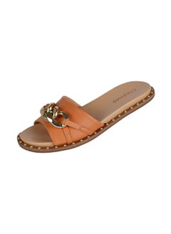 CARRANO Carrano Ladies Flat Chain Belt Slip On Leather 206027 Tr0122  - Image 3