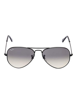 Men Full Rim Aviator Sunglasses - RB3025 002 32 - Lens Size: 58 mm - Black - view 2