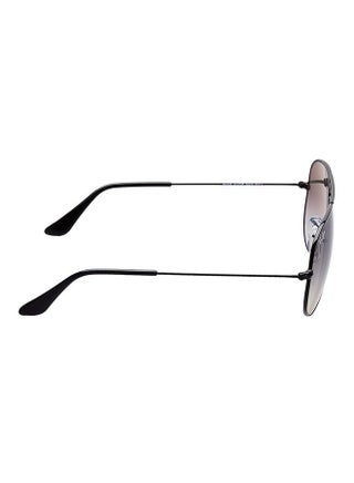Men Full Rim Aviator Sunglasses - RB3025 002 32 - Lens Size: 58 mm - Black - view 3