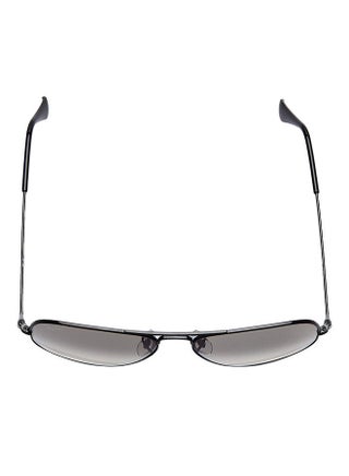 Men Full Rim Aviator Sunglasses - RB3025 002 32 - Lens Size: 58 mm - Black - view 4