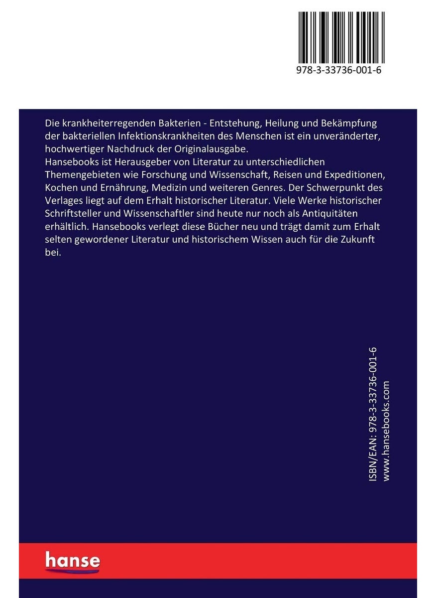 Die krankheiterregenden Bakterien: Entstehung, Heilung und Bekämpfung der bakteriellen Infektionskrankheiten des Menschen  - Image 2