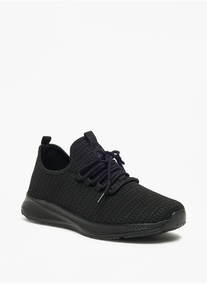 شو اكسبرس Oakland Mesh Textured Shoes with Lace-Up Closure