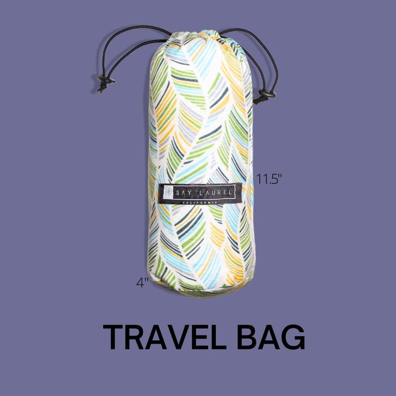 منشفة شاطئ تركية من باي لوريل مع حقيبة سفر 39 × 71 سريعة الجفاف وخالية من الرمال وخفيفة الوزن وكبيرة جدًا - Image 3