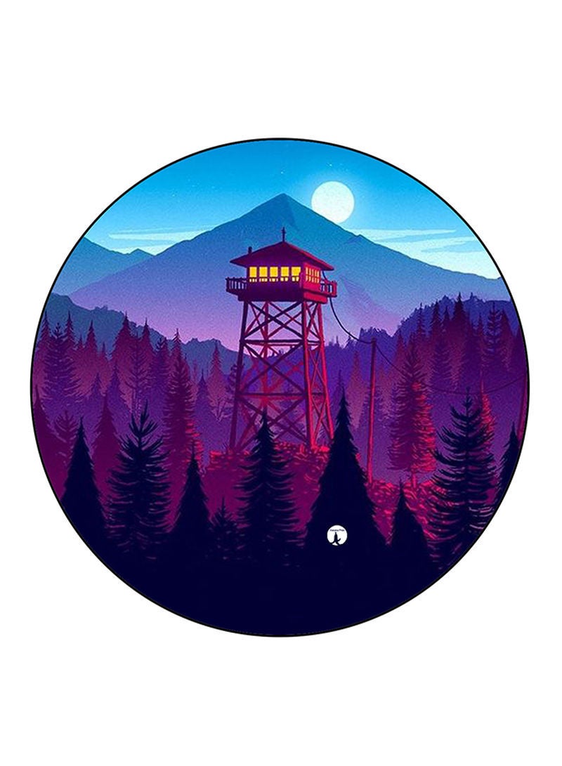 RKN دبوس كبير مطبوع من جرافيتي فولز متعدد الألوان - Image 2