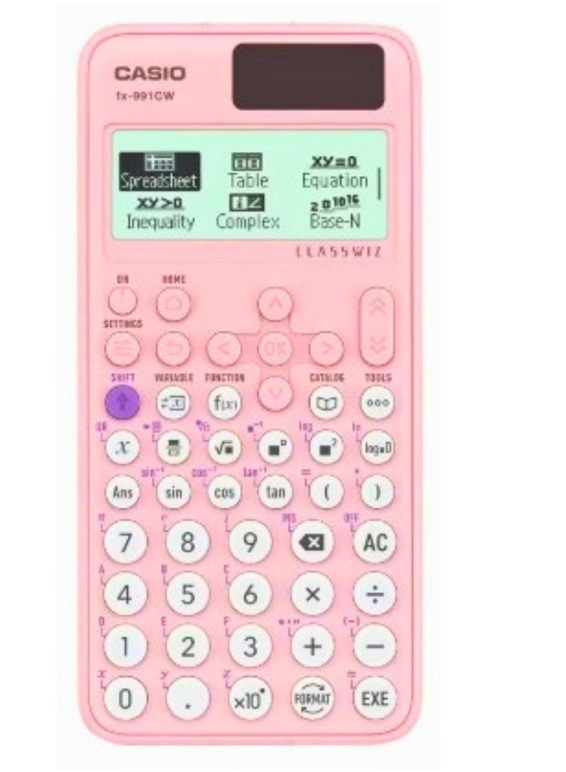 Casio ClassWiz Standard Scientific Calculators FX-991CW-PK-W-DT - Image 2