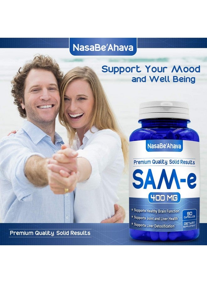 NasaBeahava Nasa Beahava Pure Sam E 400Mg Supplement 90 Capsules Sam E (S Adenosyl Methionine) - Image 5