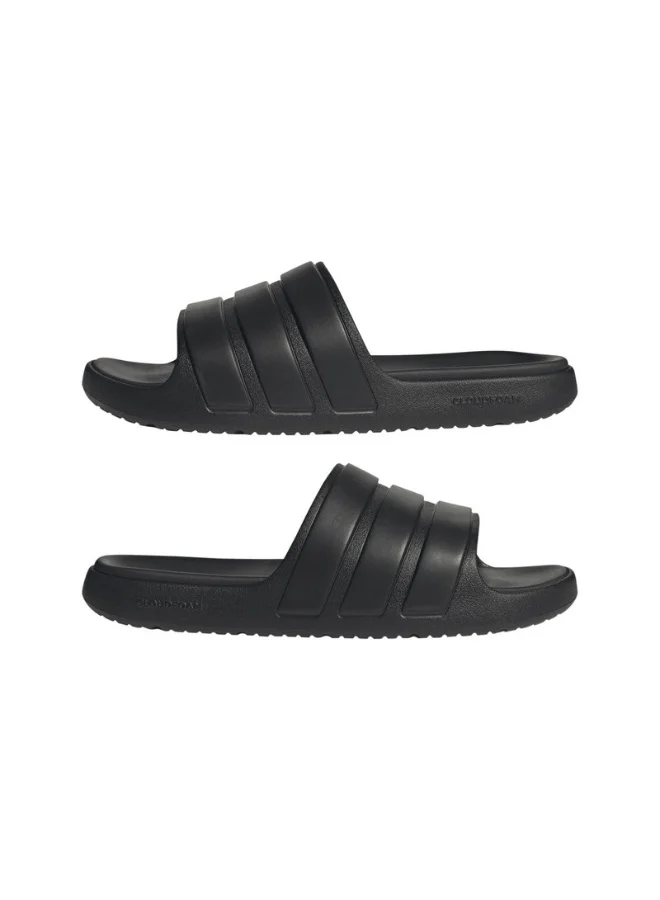 adidas زنسوري سلايد أسود للجنسين 6