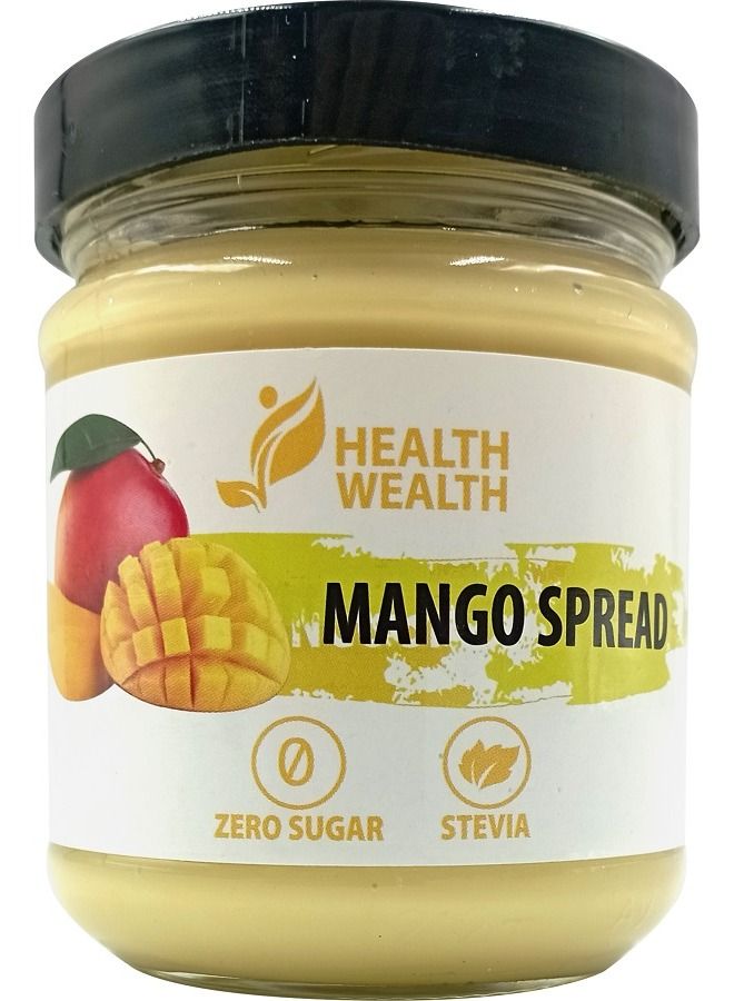 Health Wealth HEALTH WEALTH SUGAR FREE SPREAD MANGO 200G  - Image 1