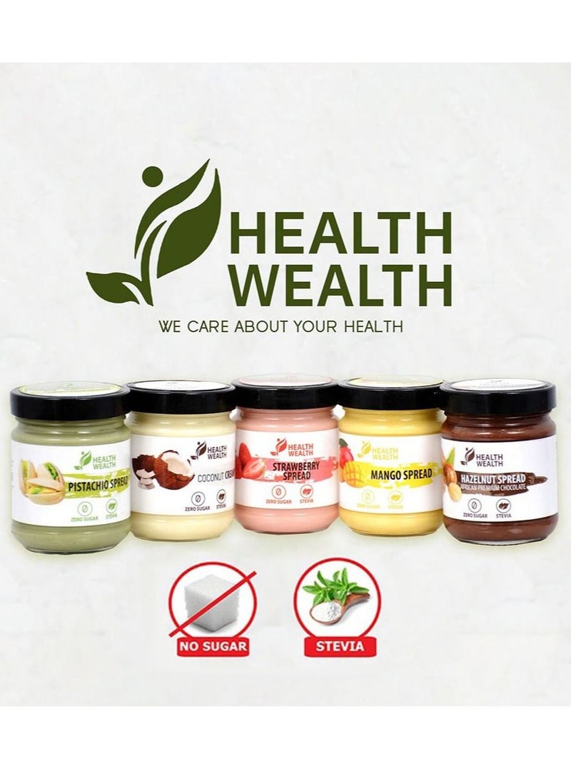 Health Wealth HEALTH WEALTH SUGAR FREE SPREAD MANGO 200G  - Image 3