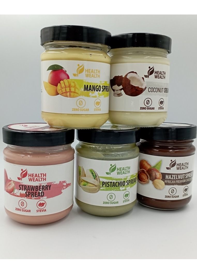Health Wealth HEALTH WEALTH SUGAR FREE SPREAD MANGO 200G  - Image 5
